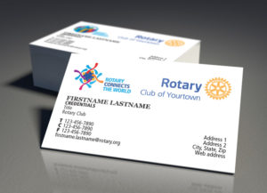 Rotary Business Cards